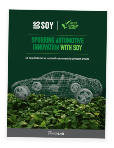 Spurring automotive innovation with soy